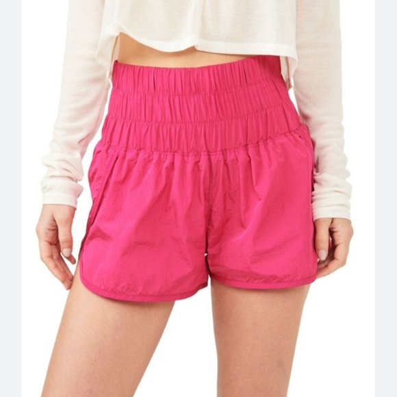 Free People Pants - Free People Movement Women's The Way Home Shorts Tropical Pink Large NWTS